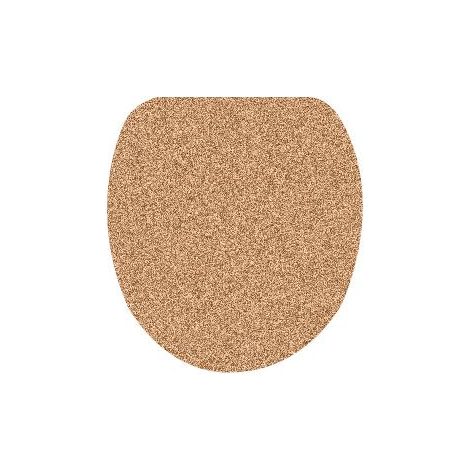 Kleine Wolke Deckelbezug Soft toffee, 47x 50 cm WC-Sitz-Bezüge