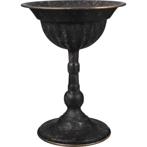à fleurs vintage en fer OUNONA vase trophée décoratif à la (1/5)