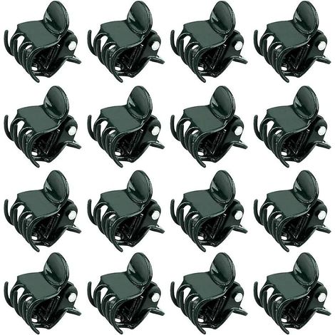Lot de 100 supports pour plantes grimpantes, fleurs et tuteurs en plastique style orchidée - Supports de jardin pour orchidées (1/5)