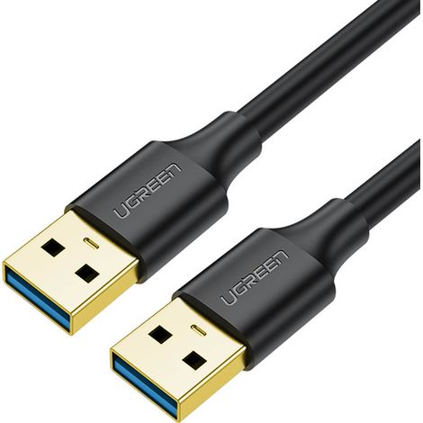 USB 3.0 A-A Kabel ugreen US128 0,5 m (schwarz) (1/5)
