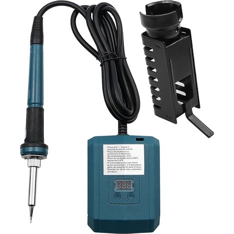 Kit de fer à souder sans fil, fer à souder portable avec température réglable (1/5)