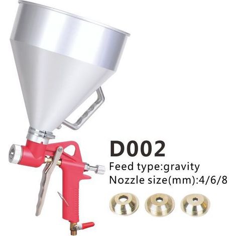 Farbspritzgeräte, Kartuschenpistolen – Pneumatische Putzpistole, pneumatische Mörtelspritzpistole – Pneumatische Fassadenspritzpistole – Fassungsvermögen: 5 l – Druck: 4 bar (1/5)