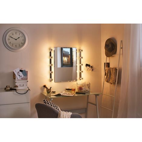 Ampoule LED à filament avec miroir de tête Argenté 2700 K 2,6W E27 (1/5)