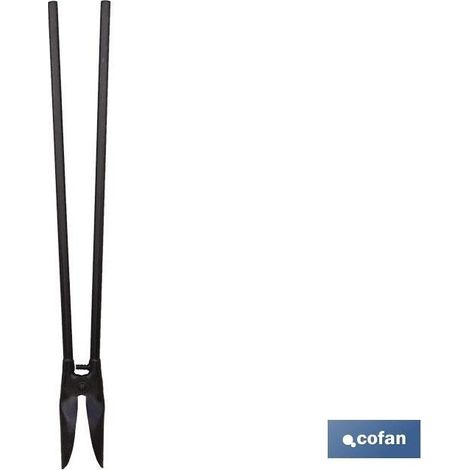 Pelle en acier 10x16 cm pour plantation et installation de poteaux