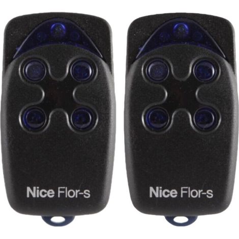 2 X Telecommande - 433,92 Mhz - Pour Portails Motorisés - Compatible Récepteurs FLO (1/2)