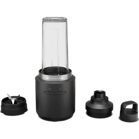 Licuadora portátil Kitchenaid Go 12V negro 473 ml