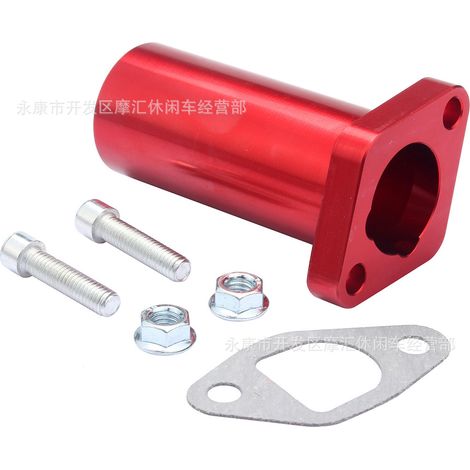 Convient aux carburateurs Mikuni 212cc GX200 PWK24 VM24, vis et rondelles de connexion en aluminium pour collecteur d'admission (1/4)