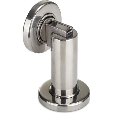 2er Pack - Türfeststeller MAGNETO Ø 30 / 36 mm H: 40 mm Edelstahl glänzend poliert