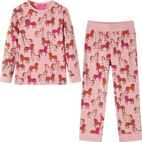 Teenpull – Kinderpyjama mit Langen Ärmeln Hellrosa 104 (1/5)