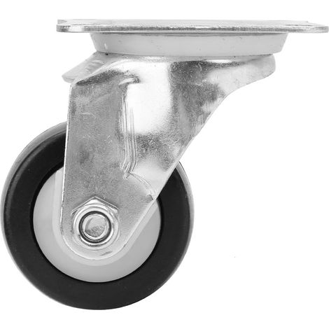 2in TPU Swivel Caster Universal Wear Resistant Flexible Rotation with 6001ZZ Bearing for Tool Cart (1/5)