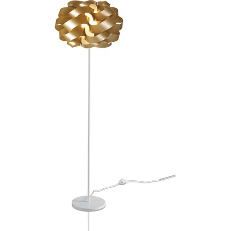 Piantana Moderna Cloud Polilux ® New Gold E Metallo 1 Luce E27 (1/2)