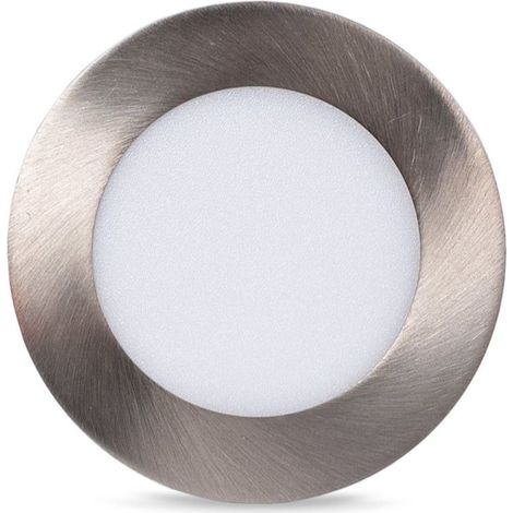 Barcelona Led – Spot LED encastrable extra-plat 6W – Luminosité 430 lumens – Température de couleur réglable 3000K/4000K/6000K – Découpe Ø 110mm – IP20