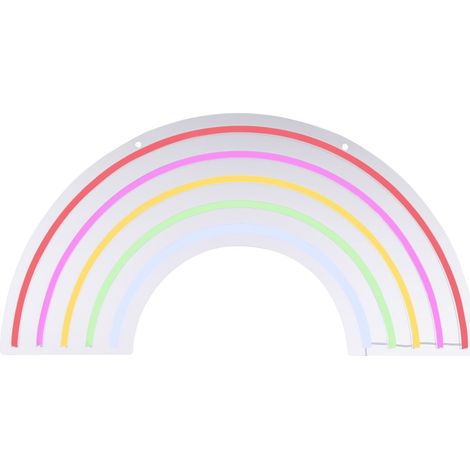 Just light LED Dekoleuchte Rainbow 63 x 1,5 x 32 cm