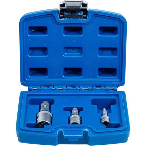 Jeu de Rallonges Magnétiques 3 pcs - 6,3 mm, 10 mm, 12,5 mm - Acier, Précision et Robustesse, Zones Difficiles - D-Work