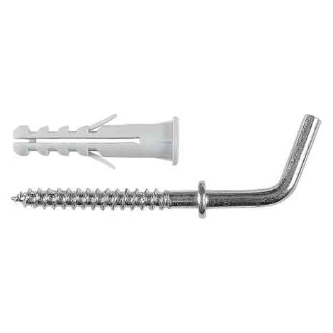 TASSELLO CON GANCIO CORTO NC Ø 6 - 4,5x35 mm - CONF. 10 PEZZI - TECFI
