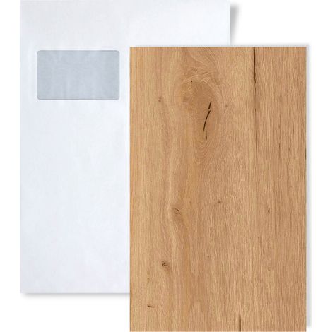 1 PIEZA DE MUESTRA de suelo vinílico SPC de clic Elvon Roble natural marrón miel cálido  Muestra de lama ancha aprox. tamaño DIN A5-A4 (1/3)