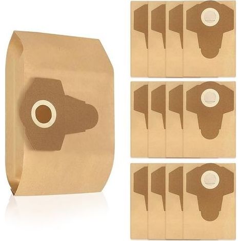 12 Sac pour Aspirateur Parkside PWD 25 PWD 30 PNTS 1500 1600 A1 A2 B1 B2 B3 C1 C4 D1 E2 (1/5)