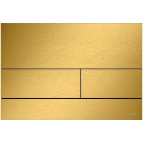 Tece TECEsquare - Control de descarga, oro cepillado 9240847 (1/3)