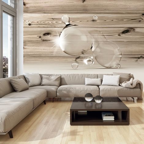 Papier peint murmure de goutte - 400 x 280 cm (1/4)