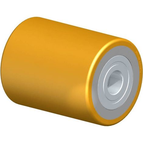 [NEUWERTIG] B-Ware Blickle Hubwagenrolle Rad Laufrolle Polyurethan Kugellager Hellbraun 800 Kg (1/2)