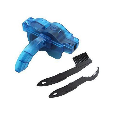 Nettoyage pour Chanes de Vélos Kit de Brosse à Bicyclette Trousse de Nettoyage d'entretien pour Tous Les Types de Vélos Nettoyage Chane Vélo Outils de Nettoyage pour Manivelle/Pneu/Pignon GROOFOO (1/5)