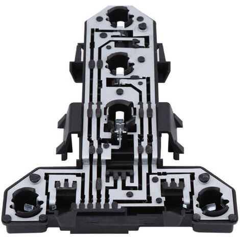 Placa de circuito de luz trasera para Bora MK4 1998-2004. Plástico y metal. Reemplazo directo 1J5-945-257. Tamaño 19 x 13,5 cm. (1/5)