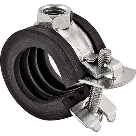 FISCHER 20 - 24 mm, M8, 1/2" Gelenkrohrschelle FGRS