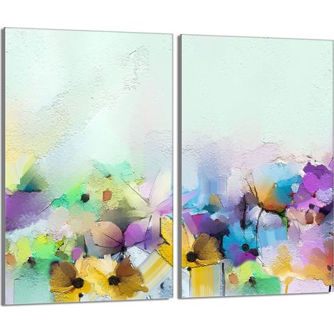 Protezione per piano cottura in vetro 2x30x52 Fiori (1/5)