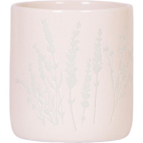 Pot de fleurs décoratif à motif floral Cache-pot pour plantes d'intérieur Bleu clair Ø 9 cm - PANGIVO (1/5)