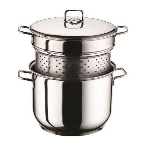Pentola Bollipasta Cuicipasta Pastarella in Acciaio Inox Vittoria 24 cm (1/2)