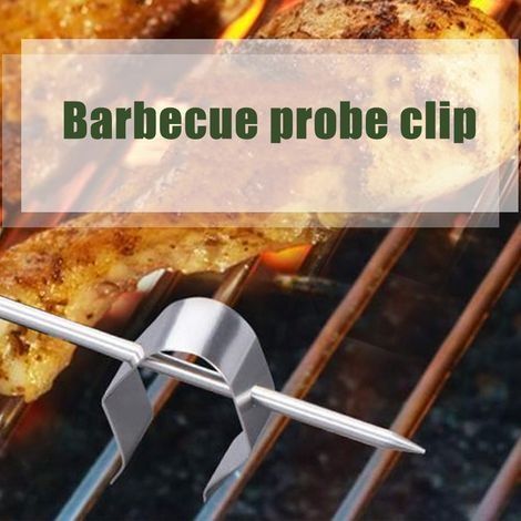 Kabelloses digitales Fleischthermometer mit zwei Sonden und Hintergrundbeleuchtung, Grillgerät, zum Kochen von Speisen (1/4)