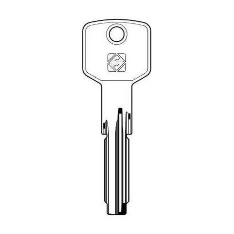 Llave punzonada CISA CS140 SILCA