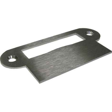 Hermat Glastür-Lappenschließblech 6855 6855-60 (1/3)