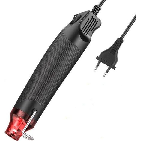 Décapeur Thermique Mini, Pistolet à Air Chaud Petit 300W Chauffage Rapide pour D'emballage Rétractable le Gaufrage Séchage de la Peinture du Papier (1/5)