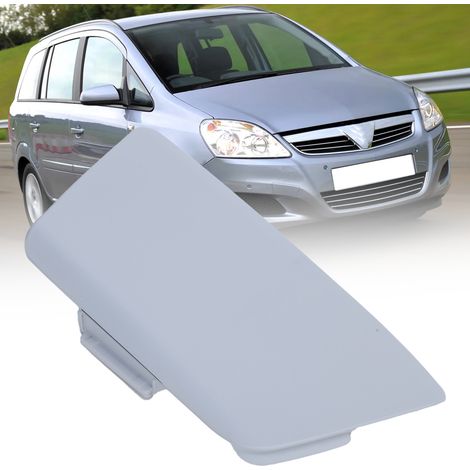 Cache-trou de remorquage de pare-chocs avant apprêté. Pour Vauxhall Zafira B 2008-2014 Gris. (1/5)