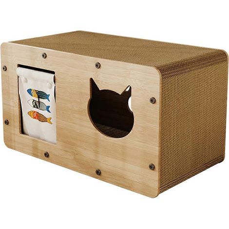 Griffoir pour chat résistant à l'usure et aux griffures S-- (1/5)