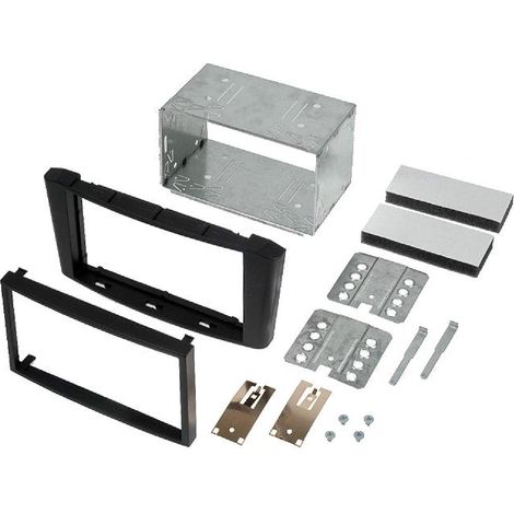 KIT 2 DIN compatible avec TOYOTA AVENSIS T25 04-09 NOIR