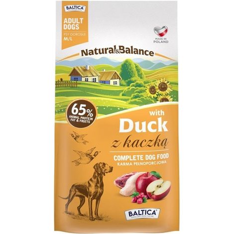 BALTICA NATURAL&BALANCE Duck M/L 3kg (1/2)