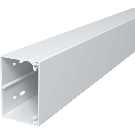 OBO Bettermann Vertr Wand+Deckenkanal m.Obert. 60x90mm,PVC WDK60090RW 2 Stk (1/2)