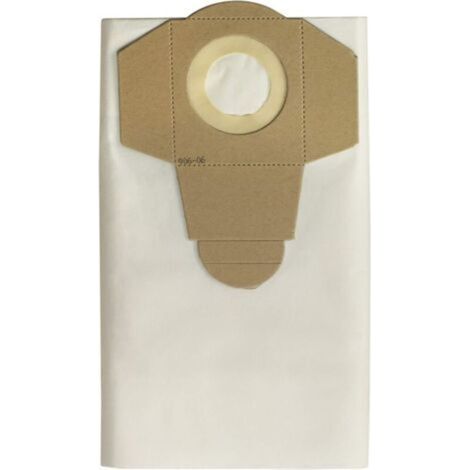 Lot de 5 sacs à poussière universels pour aspirateurs secs et humides - 30 L (1/5)