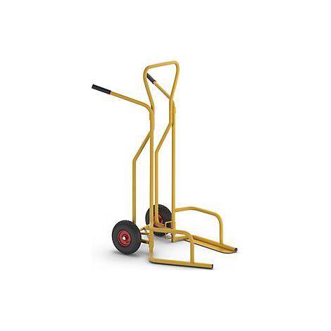 Kongamek Carrello per pneumatici portata 200 kg giallo (1/2)