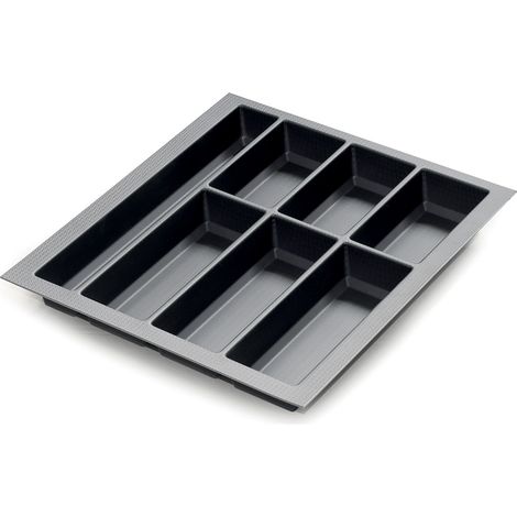 Classico Kristall softTouch Besteckkasten 422x474mm schwarz SANS MARQUE