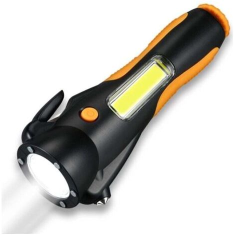 Lampe de poche LED ultra lumineuse 6 en 1 Mini lampe de poche pour camping, randonnée, promenade, extérieur, urgences (1/4)