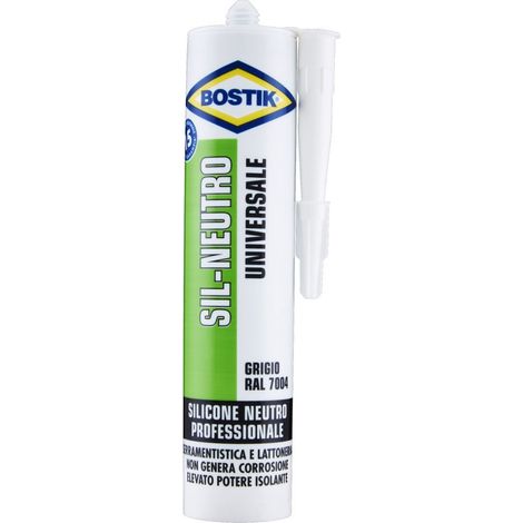Silicone Neutro Grigio RAL 7004 BOSTIK 300 ml - ELIMINATO NUOVO CODICE D2665 (1/3)