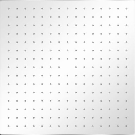 Maison Exclusive - Soffione per Doccia a Pioggia 2pz Acciaio Inossidabile 40x40cm