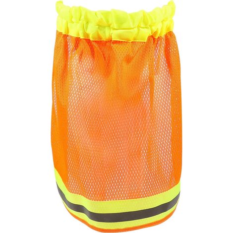 Construction Protective Reflective Sunshade Helmet Visor Gray for