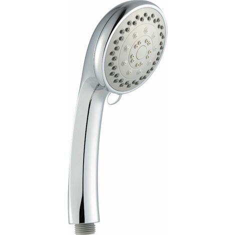 Pommeau De Douche à Main Haute Pression 5 Réglages De Jet, Puissant Jet De Douche Pommeau De Douche De Pluie à Main Massage Spa Pomme De Douche Amovible à Main Finition Chromée (1/5)