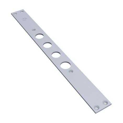 FRONTALE SERRATURA FR2500/37 SECUREMME  INOX I.MM 37 X 2401 2651