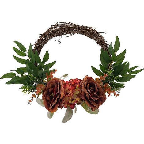 Couronne de porte d'entrée pour mariage dans le jardin, Couronne de porte d'entrée (1/4)