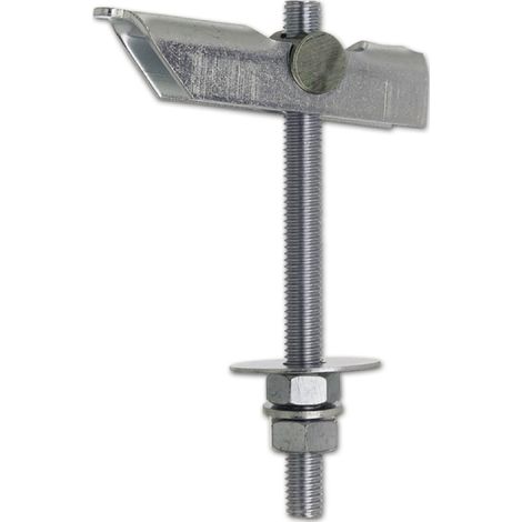 Kippdübel KD 8 mit Gewindestange, Muttern und Scheiben, Dübel M8 x 100 mm